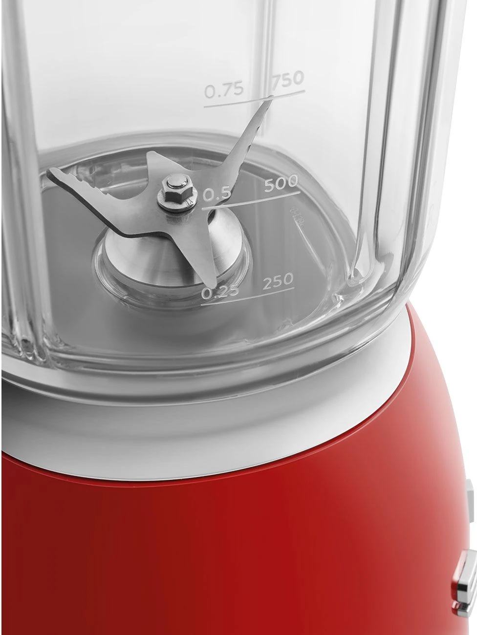 SMEG Blender - 800 W - Rood - 1.5 Liter - BLF03RDEU 4 SMEG Blender - 800 W - Rood - 1.5 Liter - BLF03RDEU - Afbeelding 4