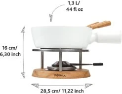 Boska Fondueset - 4 Personen - Wit -Aanbiedingen Keukenkracht Winkel Boska Fondueset 4 personen wit 3