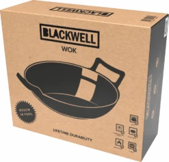 Blackwell Wokpan / Wadjan - Gietijzer - ø 32 Cm - Zonder Anti-aanbaklaag -Aanbiedingen Keukenkracht Winkel Box32 Package New