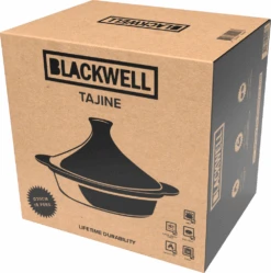 Blackwell Tajine Gietijzer - Zwart - ø 30 Cm / 3 Liter -Aanbiedingen Keukenkracht Winkel BoxRED TAJINE Package New 1