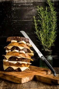 Laguiole Style De Vie Broodmes Zwart -Aanbiedingen Keukenkracht Winkel Broodmes Laguiole zwart sf gr 2