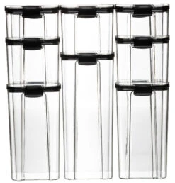 Sareva Voorraadpotten Set - Kunststof - 8 Delige Set -Aanbiedingen Keukenkracht Winkel COOK3048 Edit