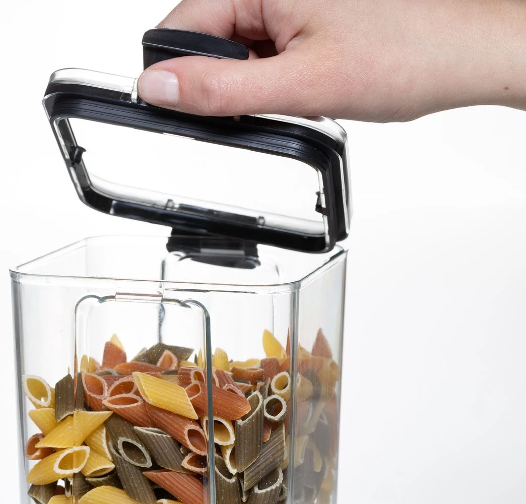 Sareva Voorraadpot - Kunststof - 700 Ml - 2 Stuks 4 Sareva Voorraadpot - Kunststof - 700 Ml - 2 Stuks - Afbeelding 4