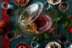 Sareva Ovenschaal Met Deksel - Hittebestendig Glas - Ovaal - 28 X 19 Cm / 4 Liter -Aanbiedingen Keukenkracht Winkel Crumble in ovenschaal en vershoudbakjes 3