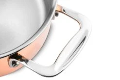 DUCQ Pannenset (Kookpan ø 18 / 20 / 20 Cm + Steelpan ø 16 Cm) + Deksels - Koper - 4 Delige Set 23 DUCQ Pannenset (Kookpan ø 18 / 20 / 20 Cm + Steelpan ø 16 Cm) + Deksels - Koper - 4 Delige Set -Aanbiedingen Keukenkracht Winkel DUCQ handle 1 3