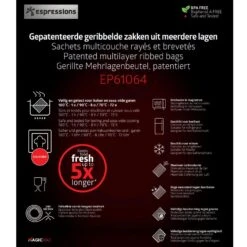 Espressions Vacumeerzakken 40 X 30 Cm - 50 Stuks -Aanbiedingen Keukenkracht Winkel EP61064 621c98191e4470.77678072