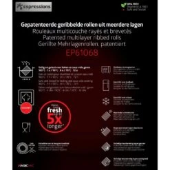 Espressions Vacumeerfolie 600 X 20 Cm - 2 Stuks - Geschikt Voor Foodsaver -Aanbiedingen Keukenkracht Winkel EP61068 621c985a59d0a2.25566617 1