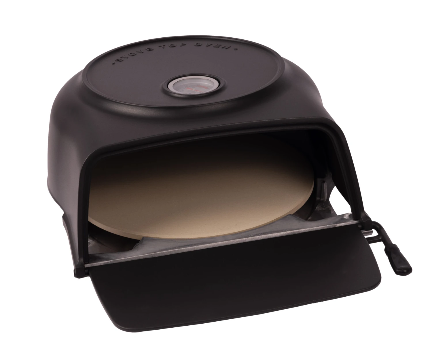 Fernus & Friends Pizza Oven - Voor Fornuis - Black Matted - Voor ø 26 Cm Pizza's 6 Fernus & Friends Pizza Oven - Voor Fornuis - Black Matted - Voor ø 26 Cm Pizza's - Afbeelding 6