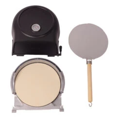 Fernus & Friends Pizza Oven - Voor Fornuis - Black Matted - Voor ø 26 Cm Pizza's 13 Fernus & Friends Pizza Oven - Voor Fornuis - Black Matted - Voor ø 26 Cm Pizza's -Aanbiedingen Keukenkracht Winkel Fernus zwart 3 delig