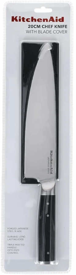 KitchenAid Koksmes Gourmet 20 Cm + Gratis Mesbeschermer -Aanbiedingen Keukenkracht Winkel KitchenAid Koksmes Gourmet 20 cm gratis mesbeschermer 5