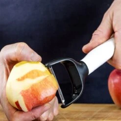 KitchenAid Dunschiller Classic 18 Cm - White 9 KitchenAid Dunschiller Classic 18 Cm - White -Aanbiedingen Keukenkracht Winkel KitchenAid obieraczka Y do jablek CLASSIC White KCG145OHWHE 5057982066086