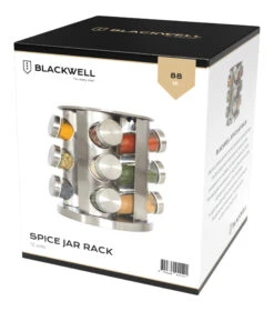 Blackwell Kruidenrek / Kruidencarrousel - Inclusief 12 Kruidenpotjes - RVS 15 Blackwell Kruidenrek / Kruidencarrousel - Inclusief 12 Kruidenpotjes - RVS -Aanbiedingen Keukenkracht Winkel Kruidenrek 12 units Current View