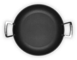 Le Creuset Hapjespan Met Deksel - Les Forgées TNS - ø 28 Cm / 3.2 Liter - Standaard Anti-aanbaklaag -Aanbiedingen Keukenkracht Winkel LC 20190624 ZS PS FS 51107280010502 005