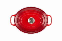 Le Creuset Braadpan Signature - Ovaal - Kersenrood - ø 33 Cm / 7.5 Liter 9 Le Creuset Braadpan Signature - Ovaal - Kersenrood - ø 33 Cm / 7.5 Liter -Aanbiedingen Keukenkracht Winkel LC 20191021 HL PS FS 21178290602430 004 1