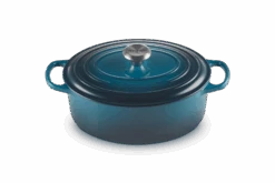 Le Creuset Braadpan Signature - Ovaal - Deap Teal - ø 29 Cm / 4.7 Liter 11 Le Creuset Braadpan Signature - Ovaal - Deap Teal - ø 29 Cm / 4.7 Liter -Aanbiedingen Keukenkracht Winkel LC 20210125 HL PS FS 21178296422430 002