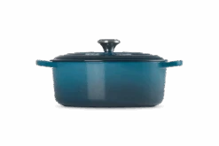 Le Creuset Braadpan Signature - Ovaal - Deap Teal - ø 29 Cm / 4.7 Liter 12 Le Creuset Braadpan Signature - Ovaal - Deap Teal - ø 29 Cm / 4.7 Liter -Aanbiedingen Keukenkracht Winkel LC 20210125 HL PS FS 21178296422430 003