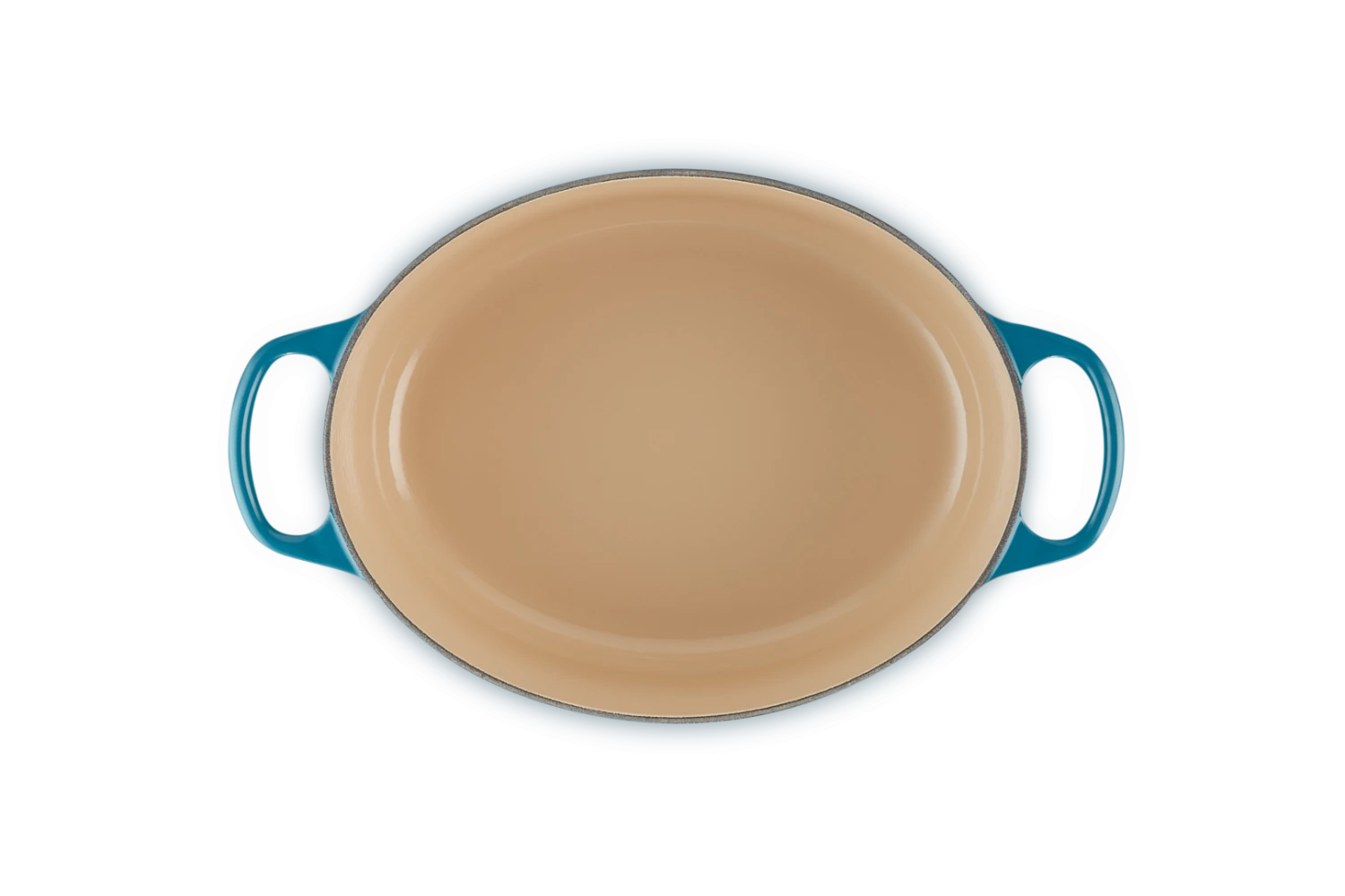 Le Creuset Braadpan Signature - Ovaal - Deap Teal - ø 29 Cm / 4.7 Liter 7 Le Creuset Braadpan Signature - Ovaal - Deap Teal - ø 29 Cm / 4.7 Liter - Afbeelding 7