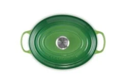 Le Creuset Braadpan Signature - Ovaal - Bamboo - ø 29 Cm / 4.7 Liter -Aanbiedingen Keukenkracht Winkel LC 20210615 HL PS FS 21178294082430 004 1