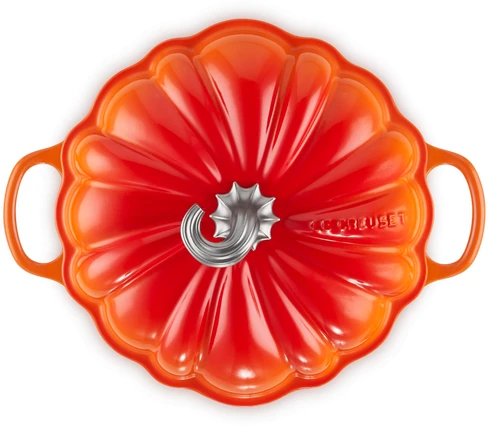 Le Creuset Braadpan Signature - Pompoen - Oranjerood - ø 24 Cm / 3.7 Liter 3 Le Creuset Braadpan Signature - Pompoen - Oranjerood - ø 24 Cm / 3.7 Liter - Afbeelding 3