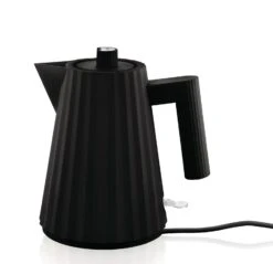 Alessi Waterkoker Plissé - Droogkookbeveiliging - Zwart - Michele De Lucchi - 1 Liter - MDL06/1 B 9 Alessi Waterkoker Plissé - Droogkookbeveiliging - Zwart - Michele De Lucchi - 1 Liter - MDL06/1 B -Aanbiedingen Keukenkracht Winkel MDL06 1 B 1