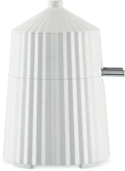 Alessi Citruspers Plissé - Elektrisch - Wit - Michele De Lucchi - MDL07 W -Aanbiedingen Keukenkracht Winkel MDL07 W A4 3500pxl