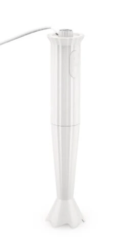 Alessi Staafmixer Plissé - 2 Standen - Wit - Michele De Lucchi - MDL10 W -Aanbiedingen Keukenkracht Winkel MDL10 W HB