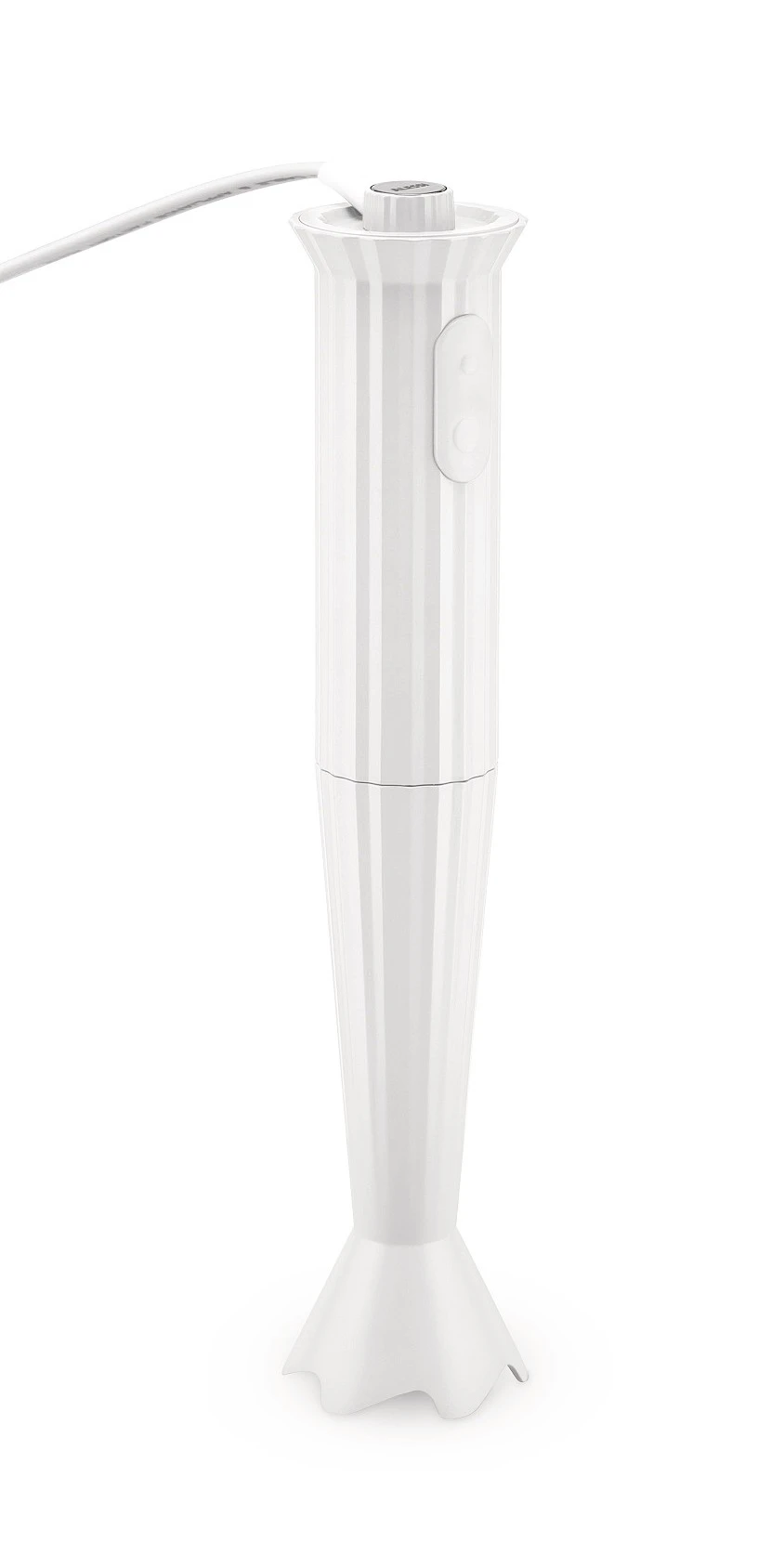 Alessi Staafmixer Set Plissé - Wit - Michele De Lucchi - MDL10S W 3 Alessi Staafmixer Set Plissé - Wit - Michele De Lucchi - MDL10S W - Afbeelding 3