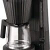 Alessi Filter-koffiezetapparaat Plissé - 1.5 Liter - Zwart - Michele De Lucchi - MDL14 B