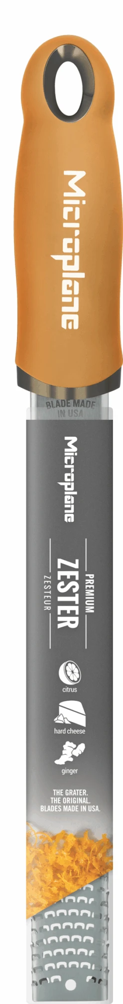 Microplane Rasp Premium Classic - Fijn - Mustard Yellow -Aanbiedingen Keukenkracht Winkel Microplane Premium Classic 46623 Zester Mustard Yellow decall