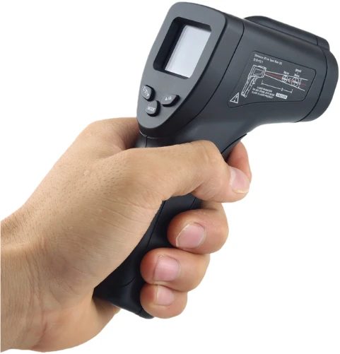 Nero Cooking Infrarood Laser Thermometer -50 ~ 550 °C Voor Pizza Ovens 4 Nero Cooking Infrarood Laser Thermometer -50 ~ 550 °C Voor Pizza Ovens - Afbeelding 4