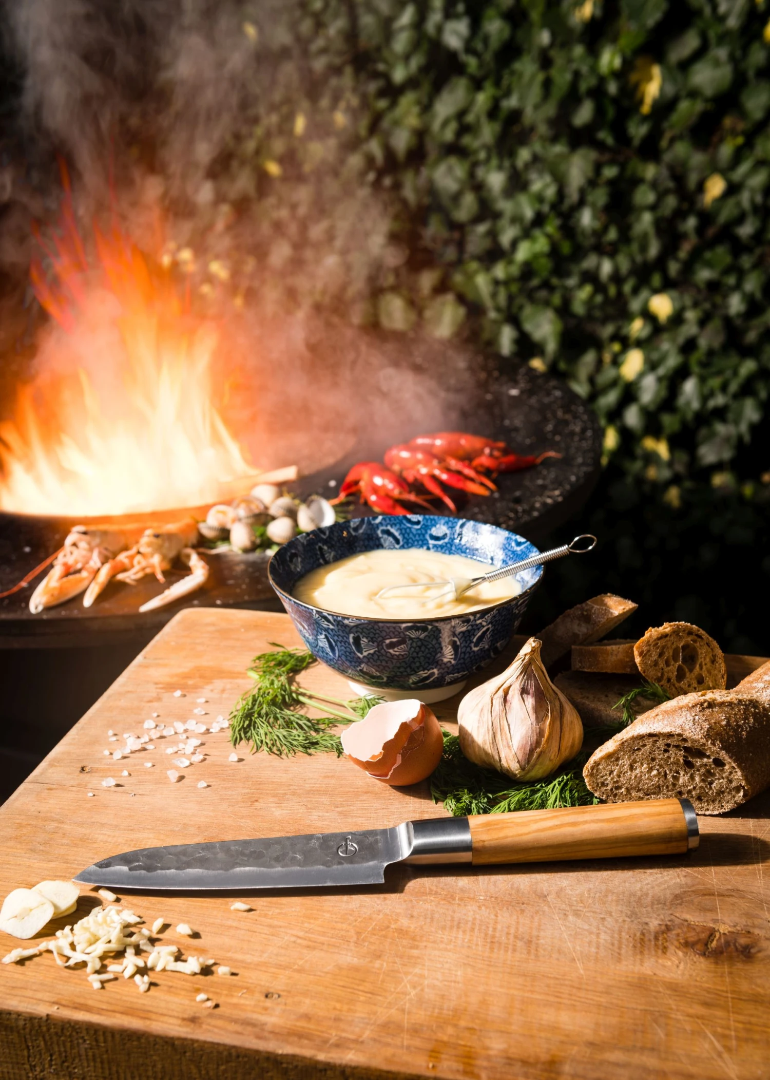 Forged Santokumes Olive 14 Cm 2 Forged Santokumes Olive 14 Cm - Afbeelding 2