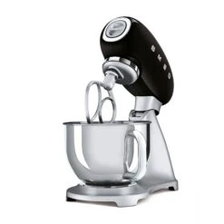 SMEG Keukenmachine - 800 W - Zwart - 4.8 Liter - SMF02BLEU -Aanbiedingen Keukenkracht Winkel SMEG keukenmachine zwart 02 2