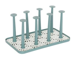 Sareva Afdruiprek Glazen / Flessendroger - Groen - 8 Glazen 12 Sareva Afdruiprek Glazen / Flessendroger - Groen - 8 Glazen -Aanbiedingen Keukenkracht Winkel Sareva Glazenhouders 01