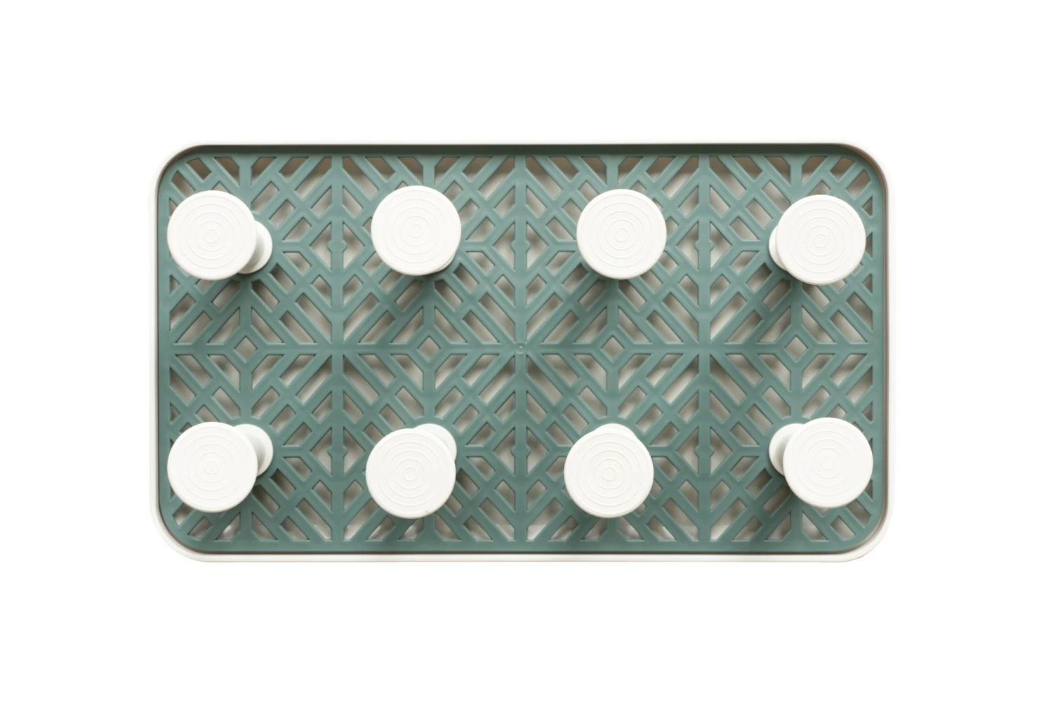 Sareva Afdruiprek Glazen / Flessendroger - Wit - 8 Glazen 8 Sareva Afdruiprek Glazen / Flessendroger - Wit - 8 Glazen - Afbeelding 8