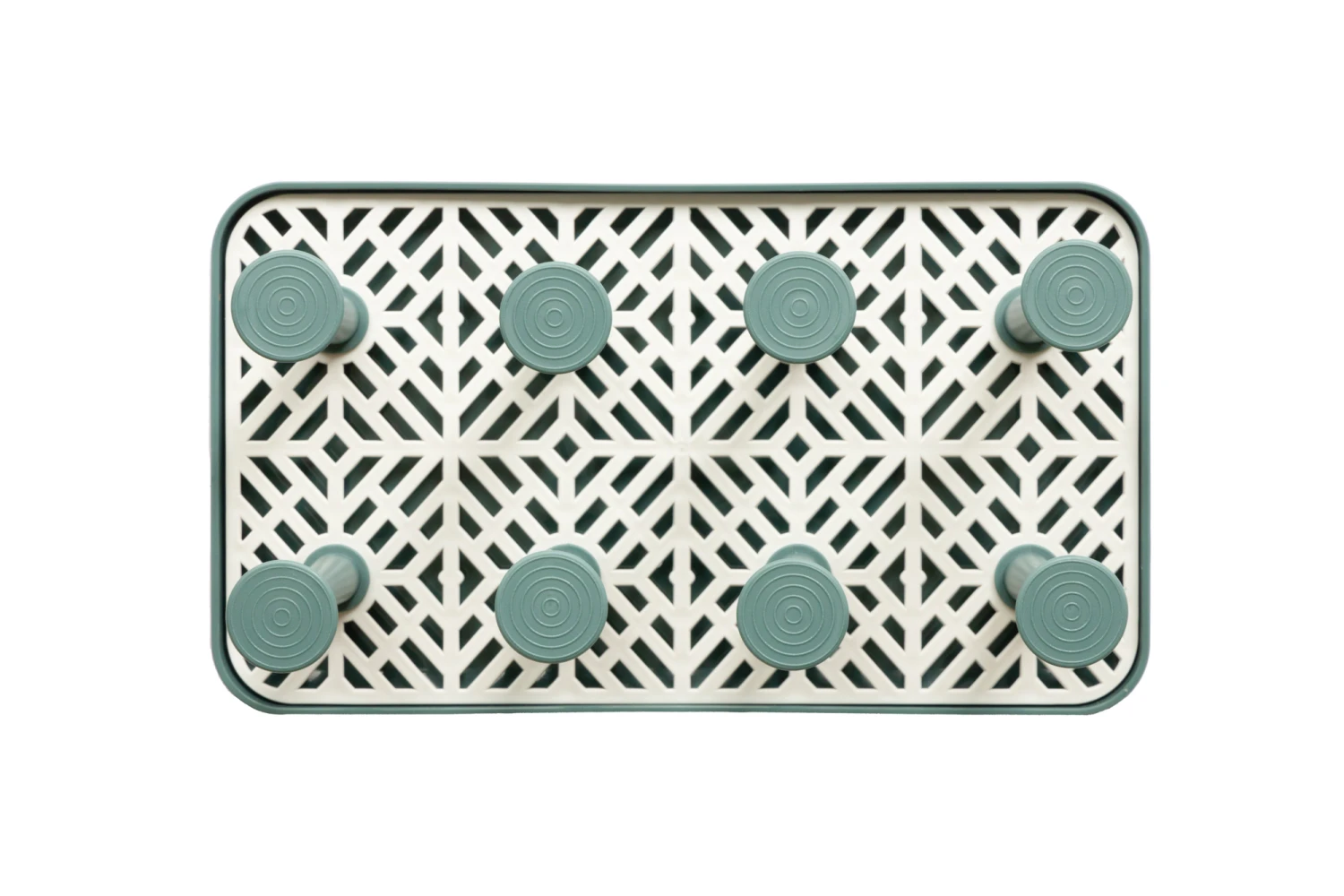 Sareva Afdruiprek Glazen / Flessendroger - Groen - 8 Glazen 9 Sareva Afdruiprek Glazen / Flessendroger - Groen - 8 Glazen - Afbeelding 9