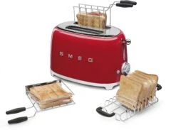 SMEG Broodjes Opwarmrek Voor SMEG Broodrooster 2 X 2 -Aanbiedingen Keukenkracht Winkel TSBW01 1