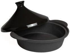 Blackwell Tajine Gietijzer - Zwart - ø 30 Cm / 3 Liter -Aanbiedingen Keukenkracht Winkel Tajine zwart groot 1