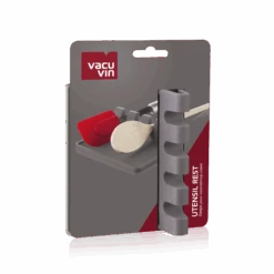 Vacu Vin Lepelhouder - Grijs 5 Vacu Vin Lepelhouder - Grijs -Aanbiedingen Keukenkracht Winkel UtensilRest Grey Packshot VV9