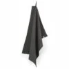Walra Keukenhanddoek Cubes Uni Off Black 50 X 70 Cm