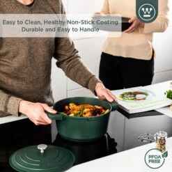 Westinghouse Braadpan Performance - Gracious Green - ø 24 Cm / 4.5 Liter -Aanbiedingen Keukenkracht Winkel WCCC0095024SG 4