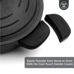 Westinghouse Hapjespan Performance - Blissful Black - ø 28 Cm / 4.1 Liter - Standaard Anti-aanbaklaag -Aanbiedingen Keukenkracht Winkel WCCC0095L28BK 5