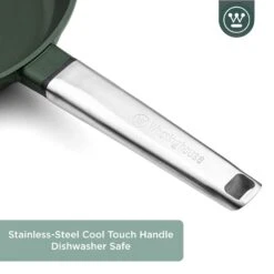 Westinghouse Wokpan Performance - Gracious Green - ø 28 Cm - Standaard Anti-aanbaklaag -Aanbiedingen Keukenkracht Winkel WCCW0095028SG 5 1