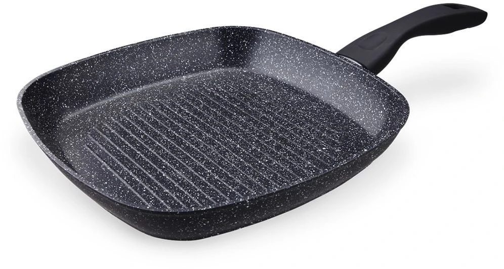 Westinghouse Grillpan Marble - 28 X 28 Cm - Standaard Anti-aanbaklaag 1 Westinghouse Grillpan Marble - 28 X 28 Cm - Standaard Anti-aanbaklaag