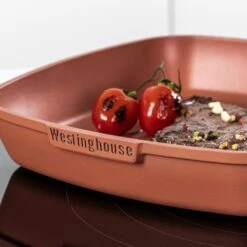 Westinghouse Grillpan Performance - Rebel Red - 28 X 28 Cm - Standaard Anti-aanbaklaag -Aanbiedingen Keukenkracht Winkel WCFP0095G28OR 9