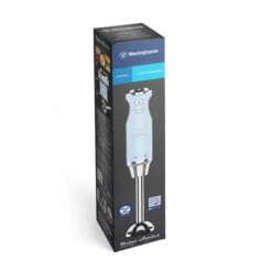 Westinghouse Staafmixer Retro Collections - 600 W - Blauw - WKHBS270BU 5 Westinghouse Staafmixer Retro Collections - 600 W - Blauw - WKHBS270BU -Aanbiedingen Keukenkracht Winkel WKHB270BU HAND BLENDER 3D Box 1