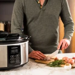 Westinghouse Slowcooker - Uitneembare Keramische Pan - RVS - 6 Liter - WKSC65 -Aanbiedingen Keukenkracht Winkel WKSC65 Westinghouse Slow Cooker 5