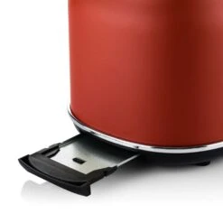 Westinghouse Broodrooster Retro Collections - 2 Sleuven - Cranberry Red - WKTTB857RD -Aanbiedingen Keukenkracht Winkel WKTTB857RD Retro 2 Slice Toaster 4