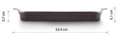 Valira Grillpan Aire Met Handgrepen - 34 X 25 Cm - Standaard Anti-aanbaklaag 7 Valira Grillpan Aire Met Handgrepen - 34 X 25 Cm - Standaard Anti-aanbaklaag -Aanbiedingen Keukenkracht Winkel ceramic grill pan aire.jpg2