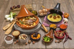 Cookinglife Tajine Regas - Aardewerk - Zwart - ø 32 Cm / 3 Liter -Aanbiedingen Keukenkracht Winkel cookinglife tajines resized bw 2