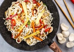 Westinghouse Wokpan Marble Wood - ø 30 Cm - Standaard Anti-aanbaklaag -Aanbiedingen Keukenkracht Winkel dsvsdc